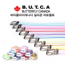 버터플라이캐나다 남여공용 7color 실리콘 아트 벨트(BFSB3) 골프의류