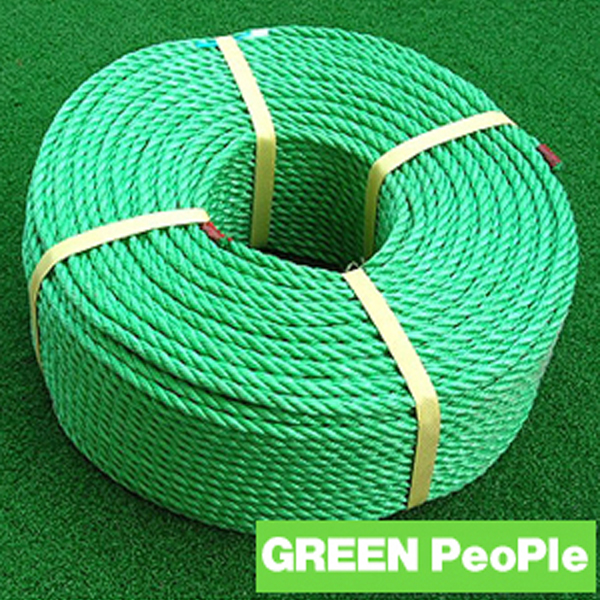 그린피플,PP로프 녹색 (사이즈 8mm x 160m) 골프 연습용품 - 착불상품