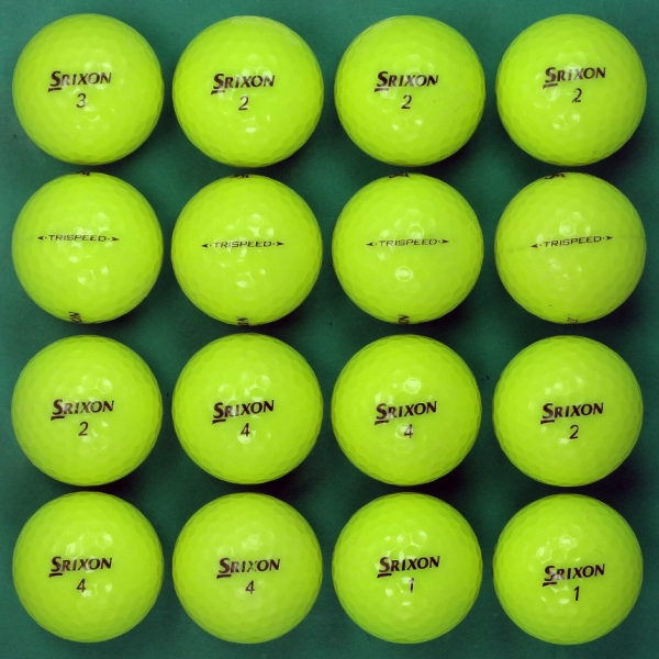 그린피플,스릭슨 트리스피드 옐로우 3피스 B+급 로스트볼 16개