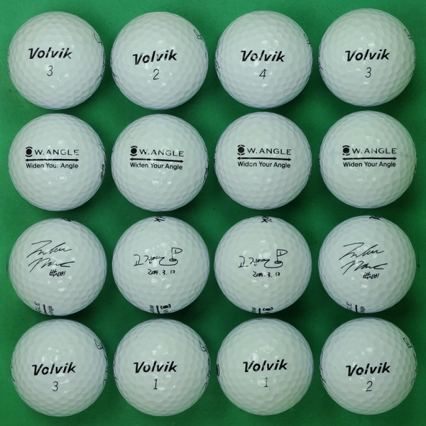 그린피플,볼빅 W.ANGLE (와이드앵글) 화이트 A-급 로스트볼 16개