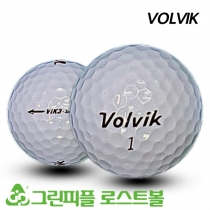 볼빅 VIK3 화이트 3피스 A급 로스트볼 16개