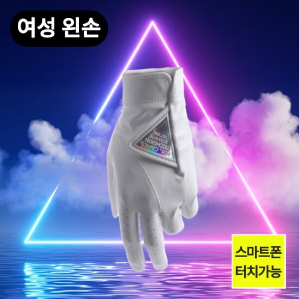 그린피플,그린피플 테크스킨 여성 왼손 스키니 골프장갑 화이트