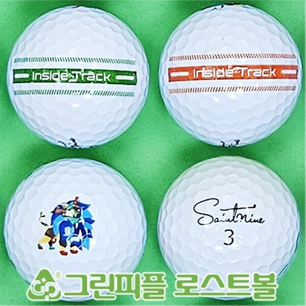 그린피플,세인트나인 인사이드 트랙 3피스 B급 로스트볼 16개