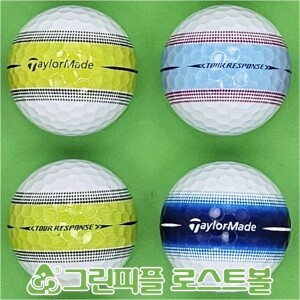 테일러메이드 투어 리스폰스 스트라이프 3피스 B+급 로스트볼 16개