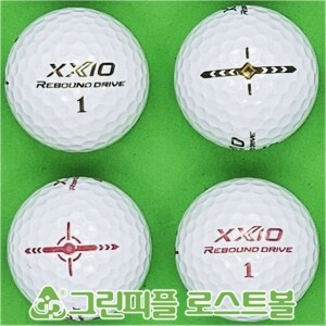 던롭 젝시오 리바운드 드라이브볼 3피스 A급 로스트볼 16개