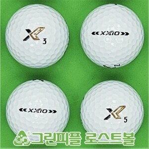 던롭 젝시오 엑스 (XXIO X) 화이트 3피스 A급 로스트볼 16개