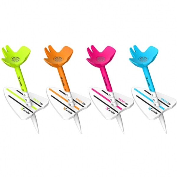 그린피플,엑스넬스 에이밍 높이조절 컨트롤 로켓 골프티 (1개/컬러랜덤)