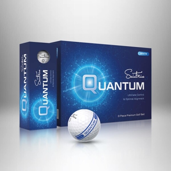 그린피플,정품볼 세인트나인 퀀텀(QUANTUM) 3피스 화이트/4컬러 12구(1더즌)