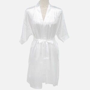 그린피플 콜리스 화이트 스트라이프 로브 샤워가운9