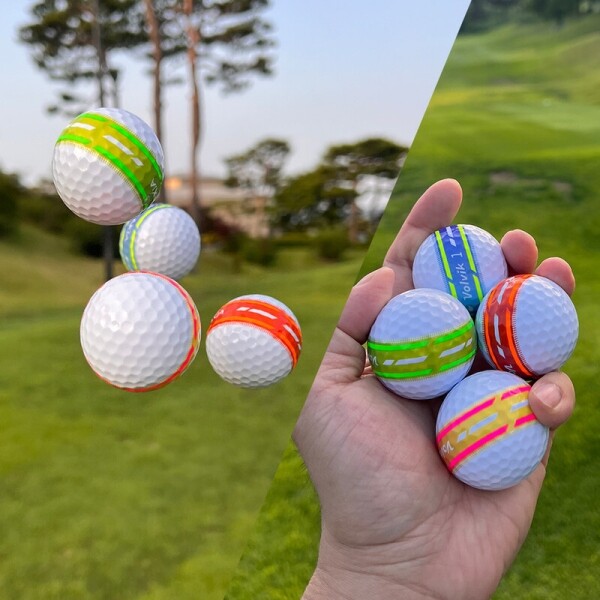 그린피플,[정품볼] 볼빅 엑시아 네온(NEON) 듀얼코어 골프공 3피스 1더즌(12구)