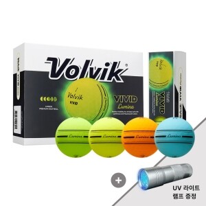 [정품볼] 볼빅 비비드 루미나(Lumina) 듀얼코어 골프공 3피스 1더즌(12구)