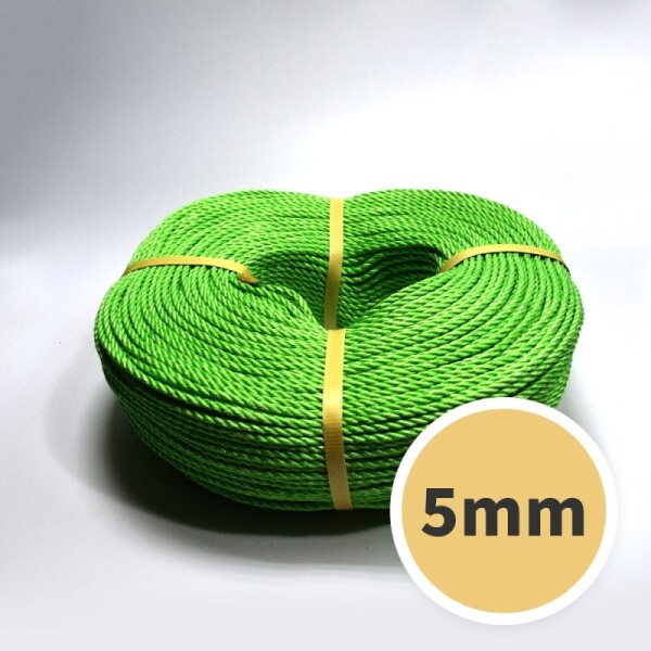 그린피플,PP로프 녹색 (사이즈 5mm x 400m) 골프 연습용품 - 착불상품