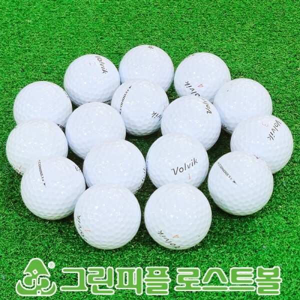 그린피플,볼빅 콘도르 엑스 (CONDOR X) 4피스 A-급 로스트볼 16개