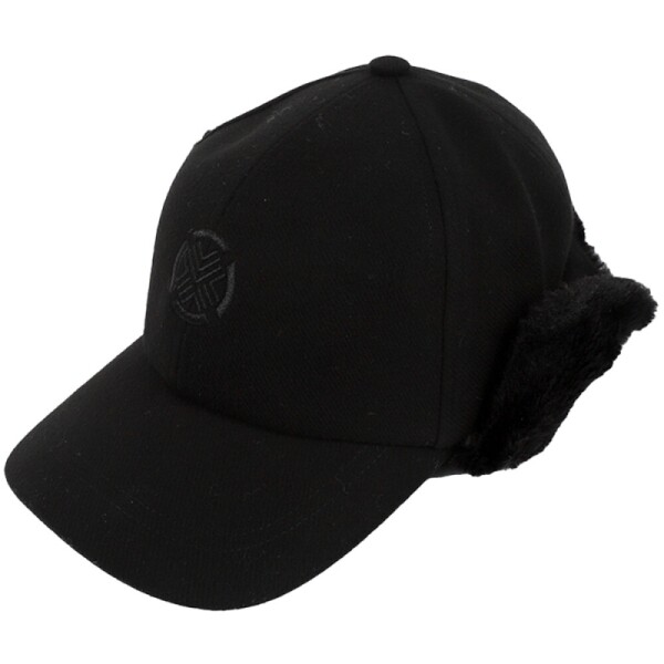 그린피플,그린피플 테크스킨 남성 퍼 이어플랩 골프모자 2color