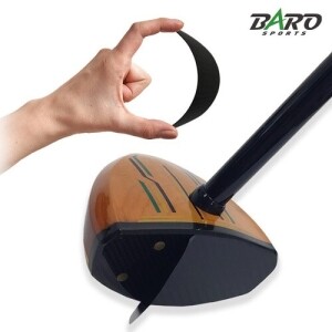 그린피플 파크골프채 카본 헤드 보강 패브릭 고급 스티커 1ea