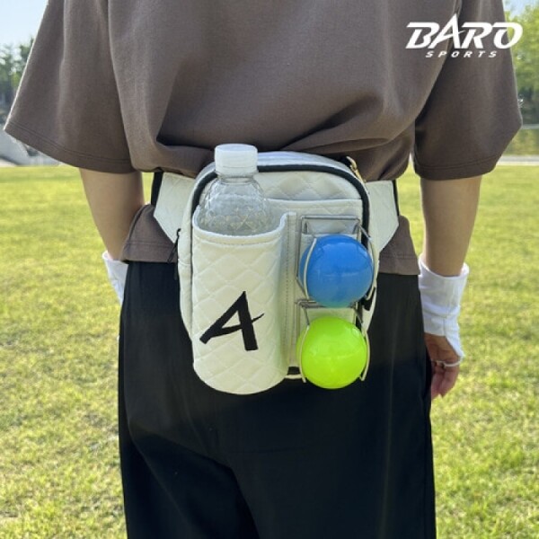 그린피플,그린피플 BARO 퀼팅 싱글 파크골프 힙색 파우치 2컬러