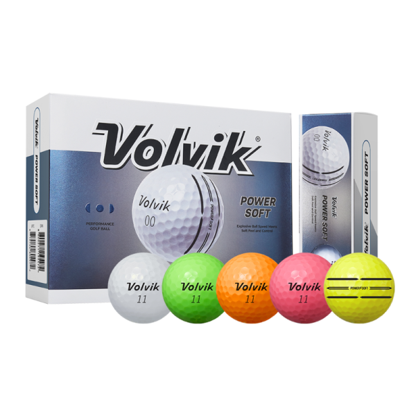 그린피플,[정품볼] 볼빅 파워소프트 POWER SOFT 2피스 1더즌(12구)