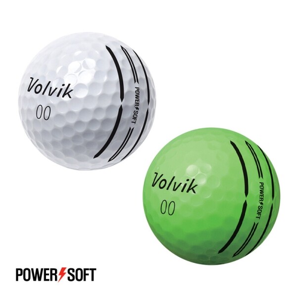 그린피플,[정품볼] 볼빅 파워소프트 POWER SOFT 2피스 1더즌(12구)