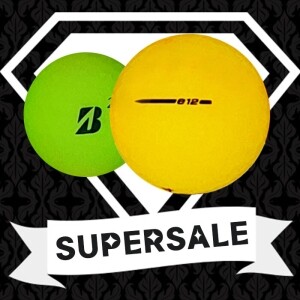 [SALE] 브리지스톤 E12 컨택트 컬러혼합 3피스 A-급 로스트볼 32개(16개X2팩)