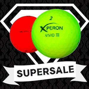 [SALE] 엑스페론 비비드 컬러혼합 3피스 B+급 로스트볼 32개(16개X2팩)