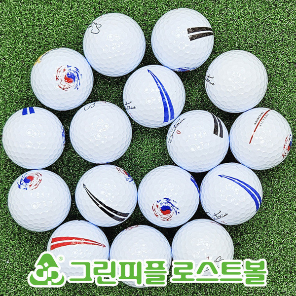 그린피플,세인트나인 빅토리 코리아에디션 혼합 3피스 A+급 로스트볼 16개