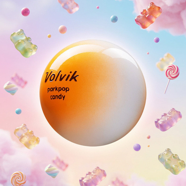 그린피플,볼빅 신형 파크팝 캔디 PARKPOP CANDY 3피스 유광 파크골프공 1구