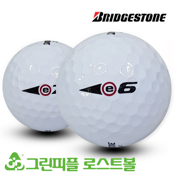 그린피플,브리지스톤 E7,E6 시리즈 혼합 3피스 A+급 로스트볼 16개