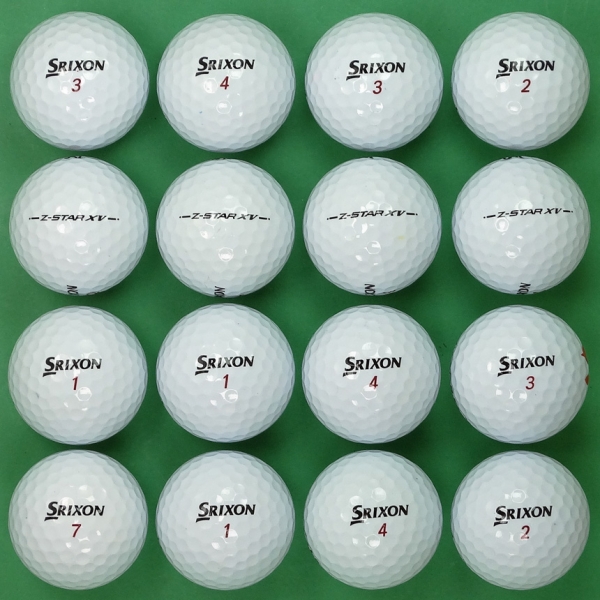 그린피플,스릭슨 Z 스타 XV 4피스 A+급 로스트볼 16개