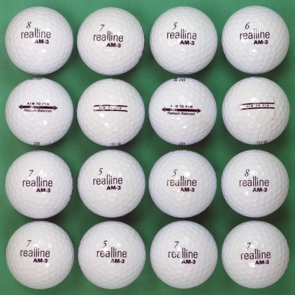 그린피플,리얼라인 시리즈 혼합 3,4피스 B+급 로스트볼 16개